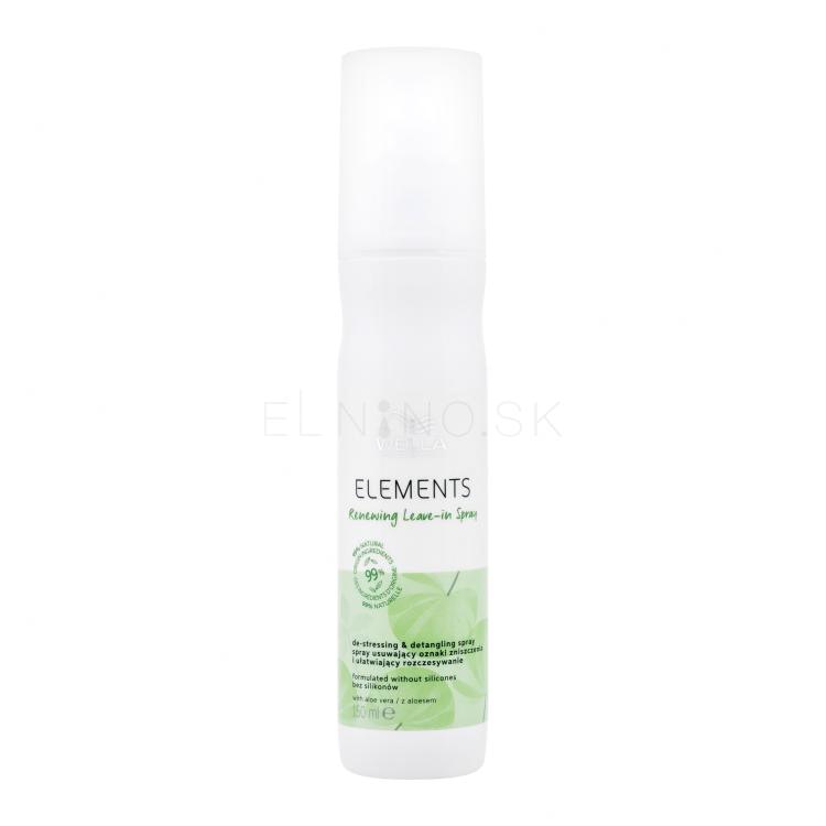 Wella Professionals Elements Renewing Leave-in-Spray Bezoplachová starostlivosť pre ženy 150 ml