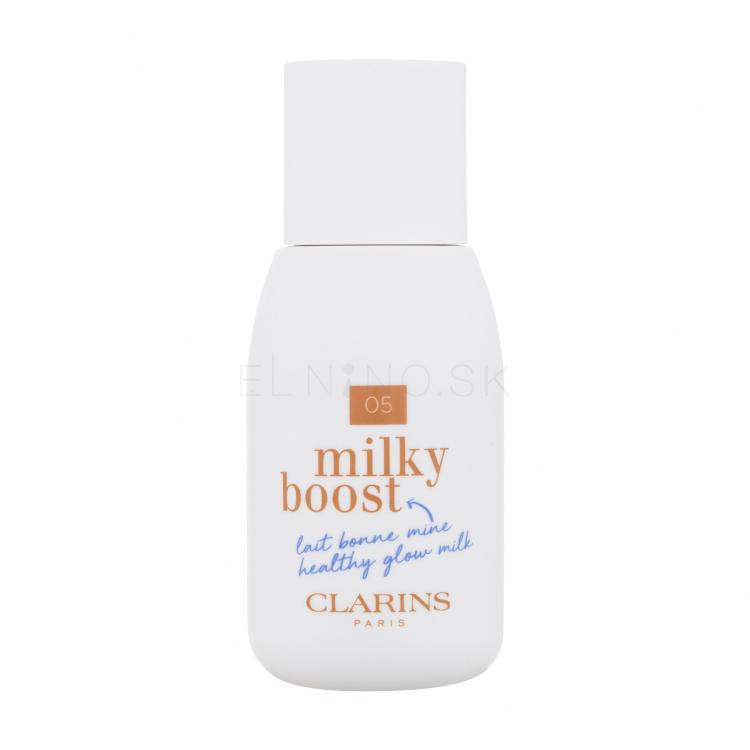 Clarins Milky Boost Make-up pre ženy 50 ml Odtieň 05 Milky Sandalwood