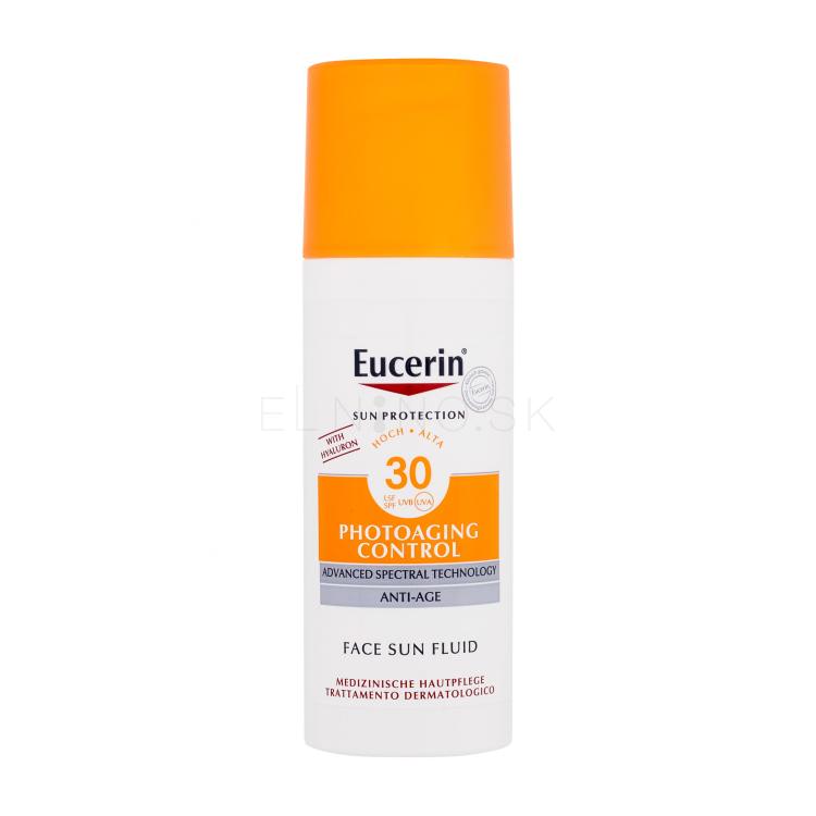 Eucerin Sun Protection Photoaging Control Face Sun Fluid SPF30 Opaľovací prípravok na tvár pre ženy 50 ml
