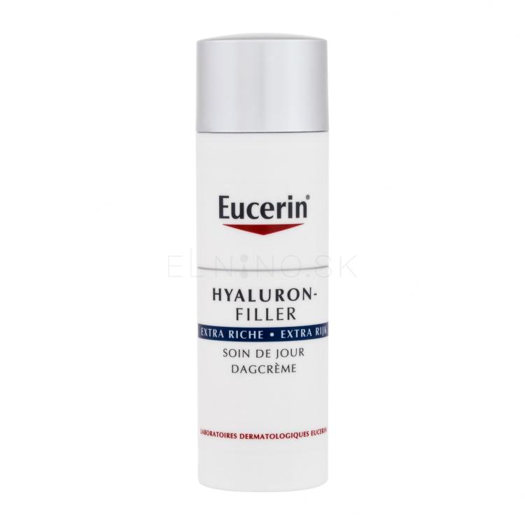 Eucerin Hyaluron-Filler Extra Rich Denný pleťový krém pre ženy 50 ml