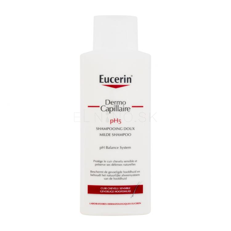 Eucerin DermoCapillaire pH5 Mild Shampoo Šampón pre ženy 250 ml