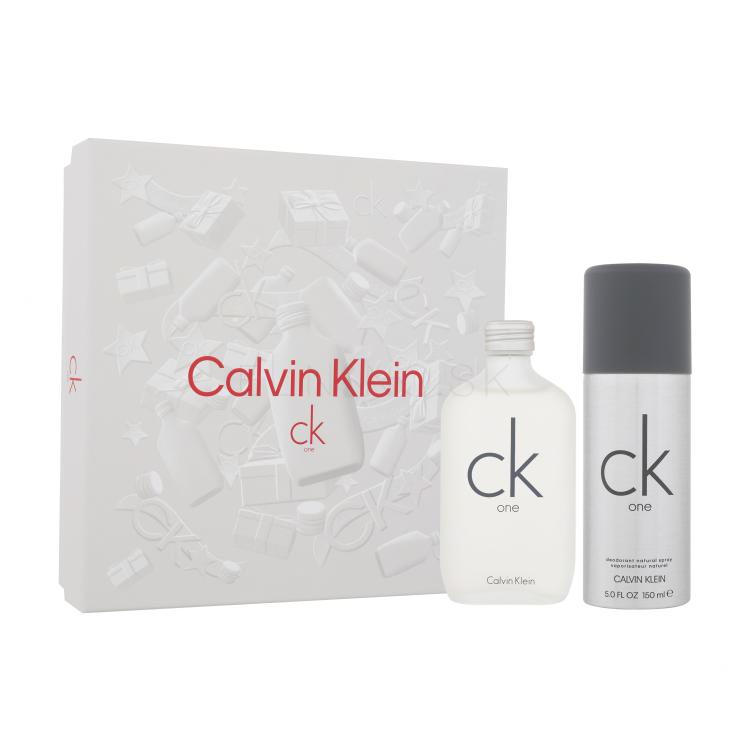 Calvin Klein CK One Darčeková kazeta toaletná voda 100 ml + dezodorant 150 ml