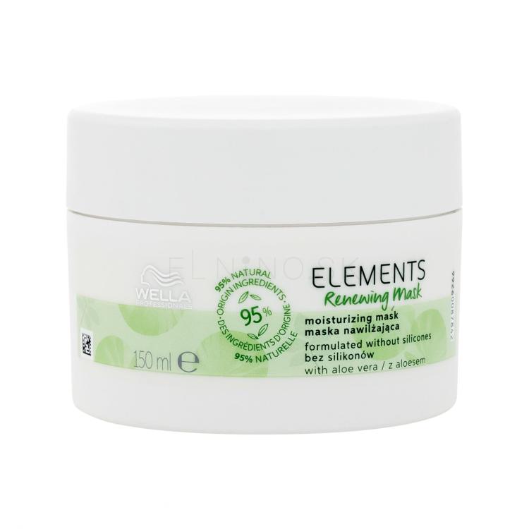 Wella Professionals Elements Renewing Mask Maska na vlasy pre ženy 150 ml