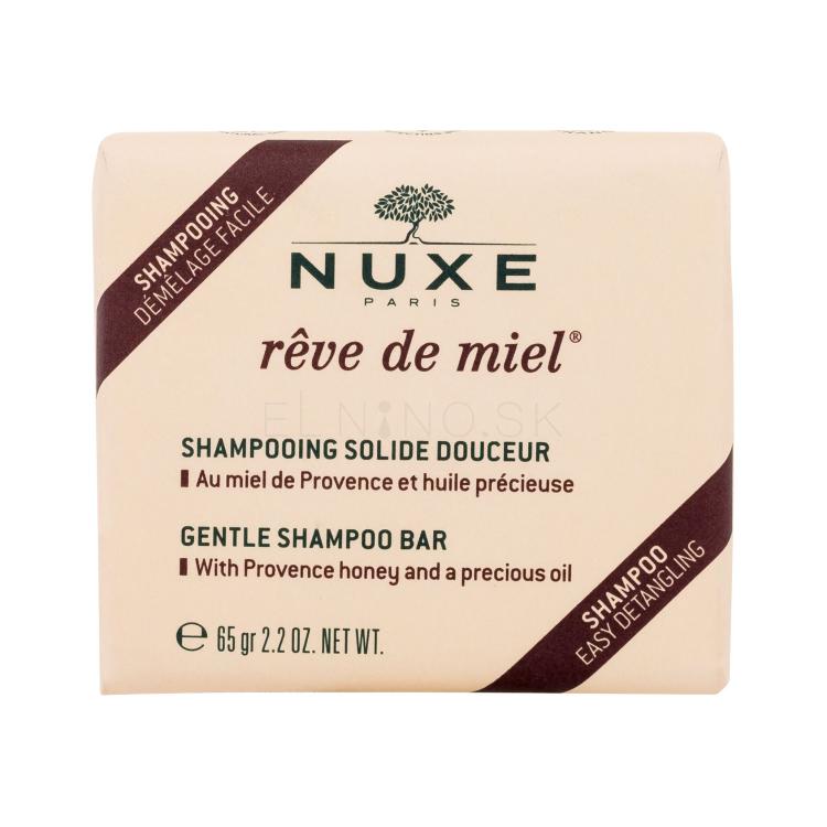 NUXE Rêve de Miel Gentle Shampoo Bar Šampón pre ženy 65 g
