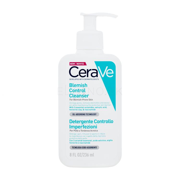 CeraVe Facial Cleansers Blemish Control Cleanser Čistiaci gél pre ženy 236 ml