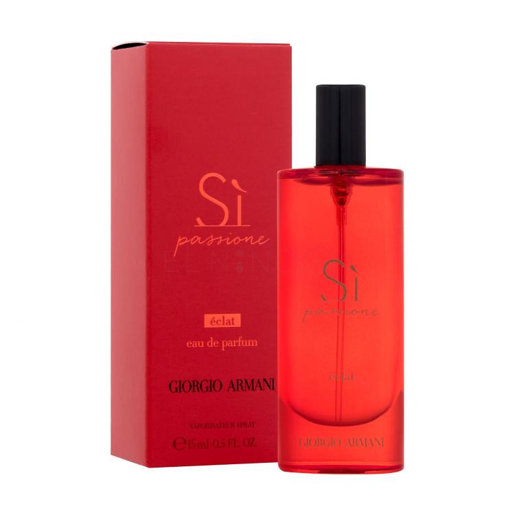 Giorgio Armani Sì Passione Éclat Parfumovaná voda pre ženy 15 ml