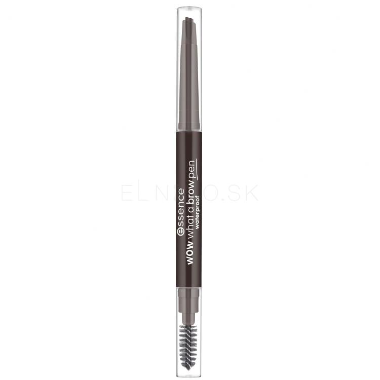Essence Wow What A Brow Pen Waterproof Ceruzka na obočie pre ženy 0,2 g Odtieň 04 Black-Brown