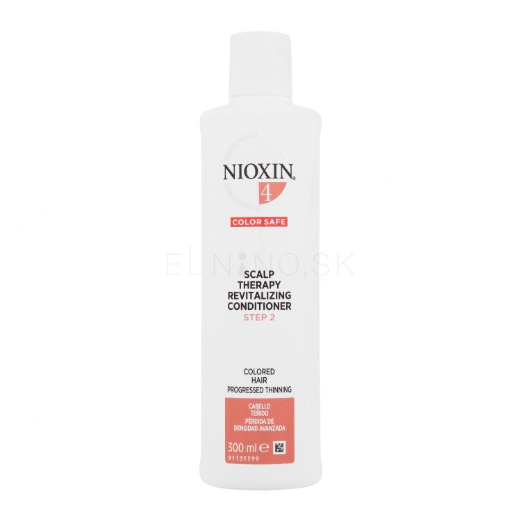 Nioxin System 4 Color Safe Scalp Therapy Revitalizing Conditioner Kondicionér pre ženy 300 ml