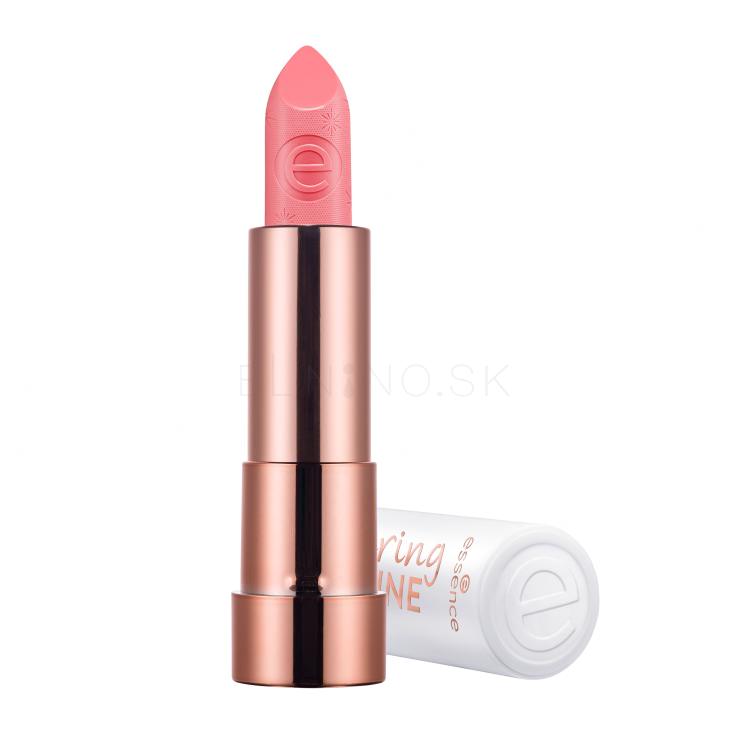 Essence Caring Shine Vegan Collagen Lipstick Rúž pre ženy 3,5 g Odtieň 201 My Dream