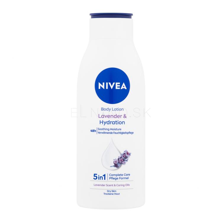 Nivea Lavender &amp; Hydration Body Lotion Telové mlieko pre ženy 400 ml