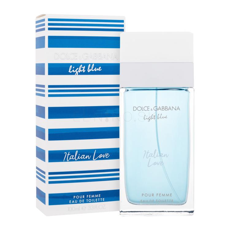 Dolce&amp;Gabbana Light Blue Italian Love Toaletná voda pre ženy 100 ml