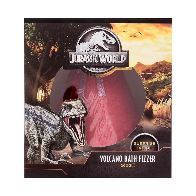 Universal Jurassic World Volcano Bath Fizzer Bomba do kúpeľa pre deti 200 g