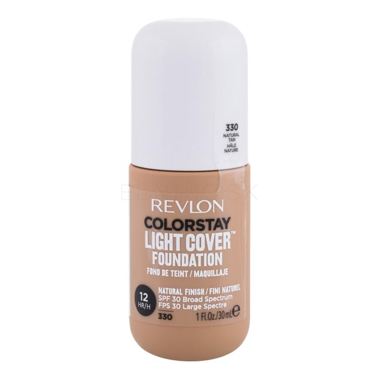Revlon Colorstay Light Cover SPF30 Make-up pre ženy 30 ml Odtieň 330 Natural Tan poškodený flakón