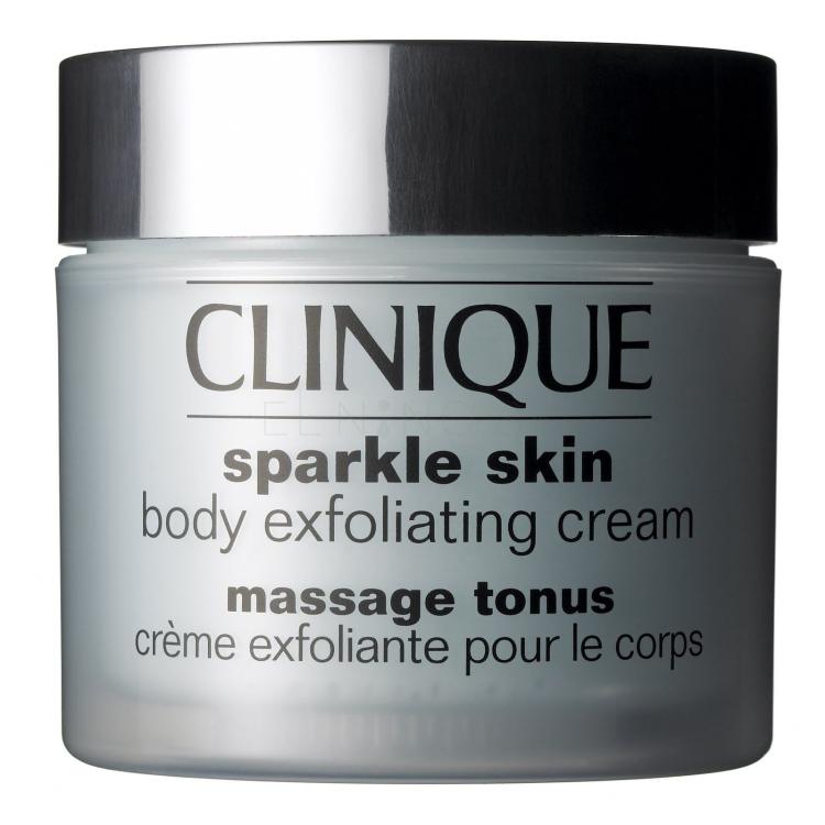 Clinique Sparkle Skin Body Exfoliating Cream Telový peeling pre ženy 250 ml tester