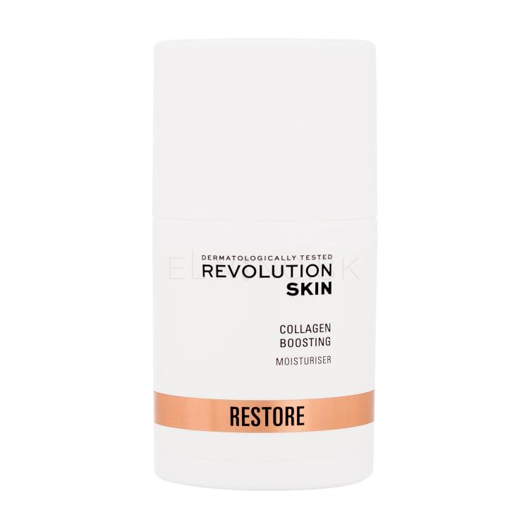 Revolution Skincare Restore Collagen Boosting Moisturiser Denný pleťový krém pre ženy 50 ml