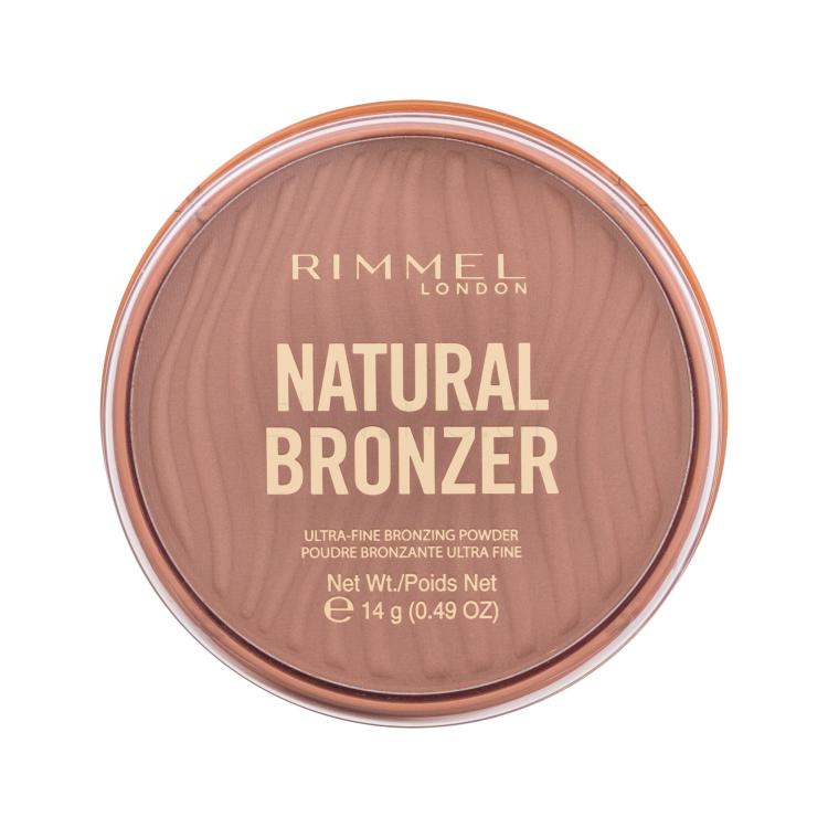 Rimmel London Natural Bronzer Ultra-Fine Bronzing Powder Bronzer pre ženy 14 g Odtieň 003 Sunset