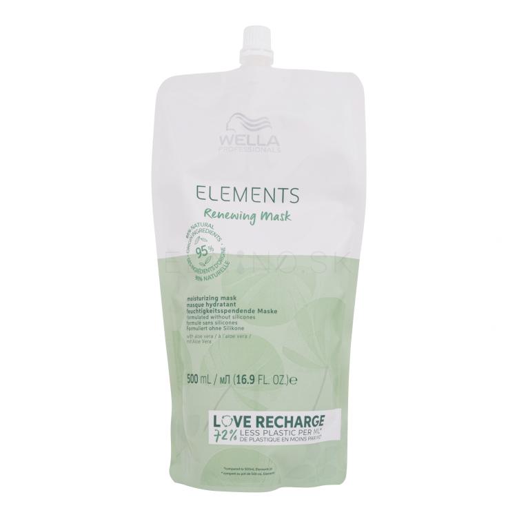 Wella Professionals Elements Renewing Mask Maska na vlasy pre ženy Náplň 500 ml