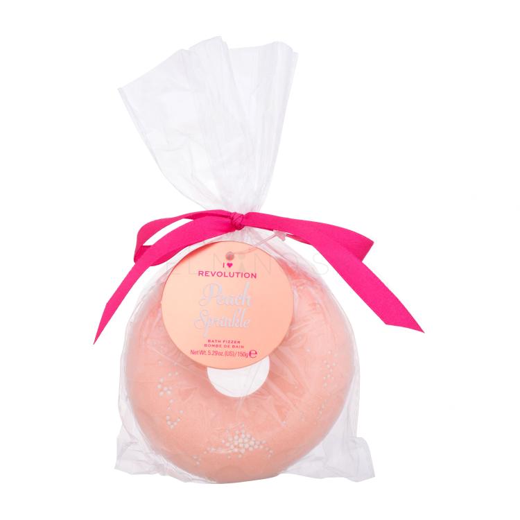 I Heart Revolution Donut Peach Sprinkle Bomba do kúpeľa pre ženy 150 g