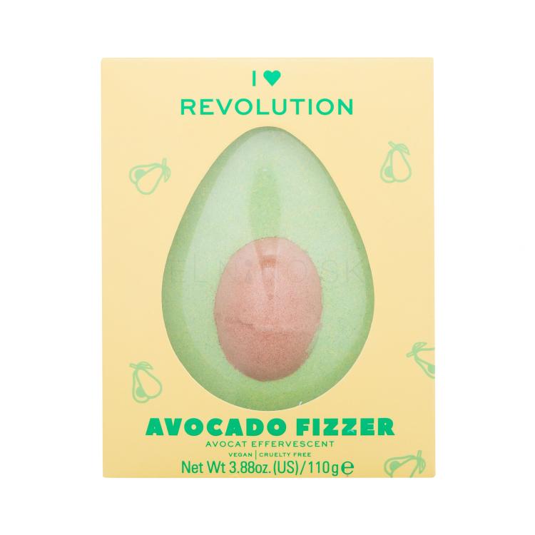 I Heart Revolution Tasty Avocado Bomba do kúpeľa pre ženy 110 g