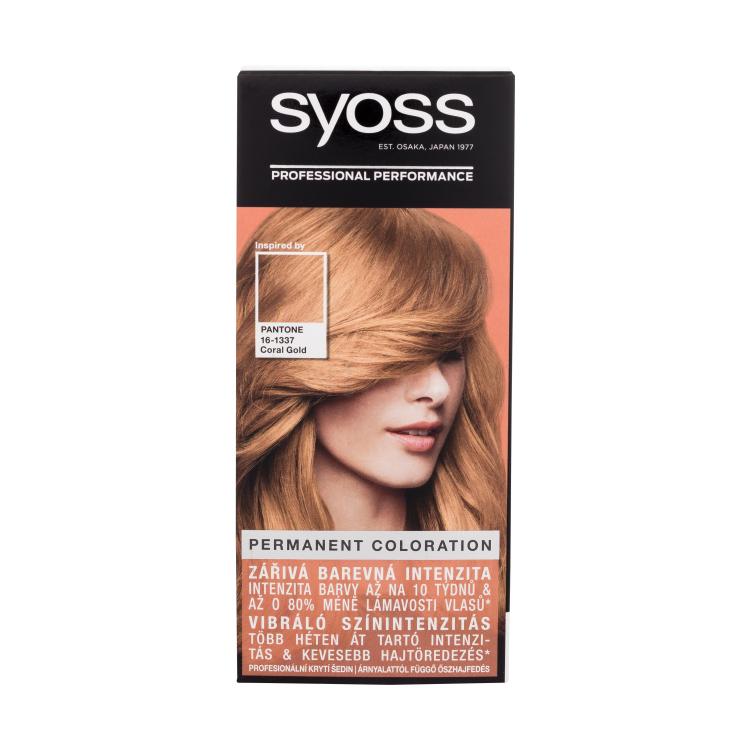 Syoss Permanent Coloration Farba na vlasy pre ženy 50 ml Odtieň 9-67 Coral Gold