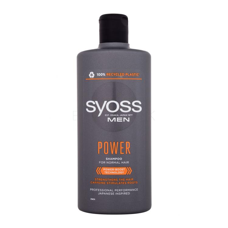 Syoss Men Power Shampoo Šampón pre mužov 440 ml