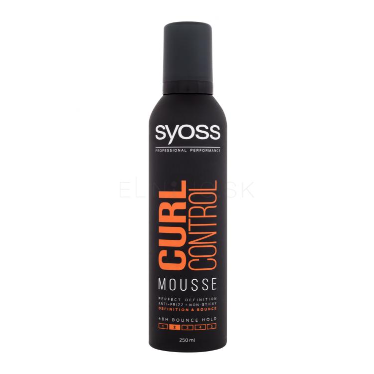Syoss Curl Control Mousse Tužidlo na vlasy pre ženy 250 ml
