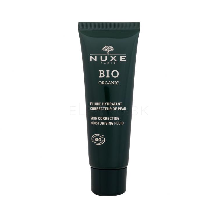 NUXE Bio Organic Skin Correcting Moisturising Fluid Pleťový gél pre ženy 50 ml