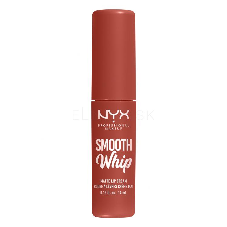 NYX Professional Makeup Smooth Whip Matte Lip Cream Rúž pre ženy 4 ml Odtieň 07 Pushin Cushion