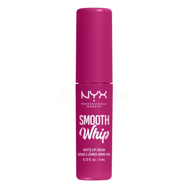 NYX Professional Makeup Smooth Whip Matte Lip Cream Rúž pre ženy 4 ml Odtieň 09 Bday Frosting