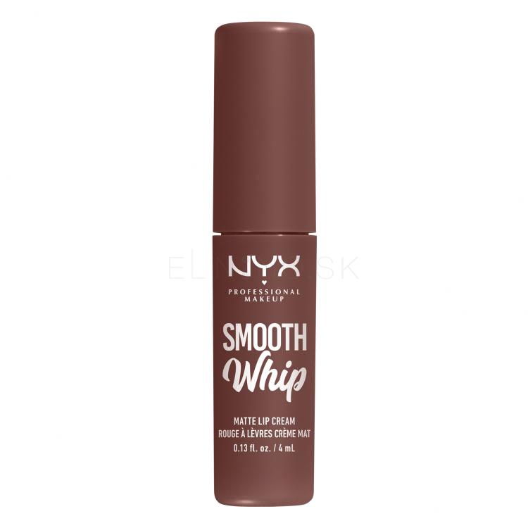 NYX Professional Makeup Smooth Whip Matte Lip Cream Rúž pre ženy 4 ml Odtieň 17 Thread Count