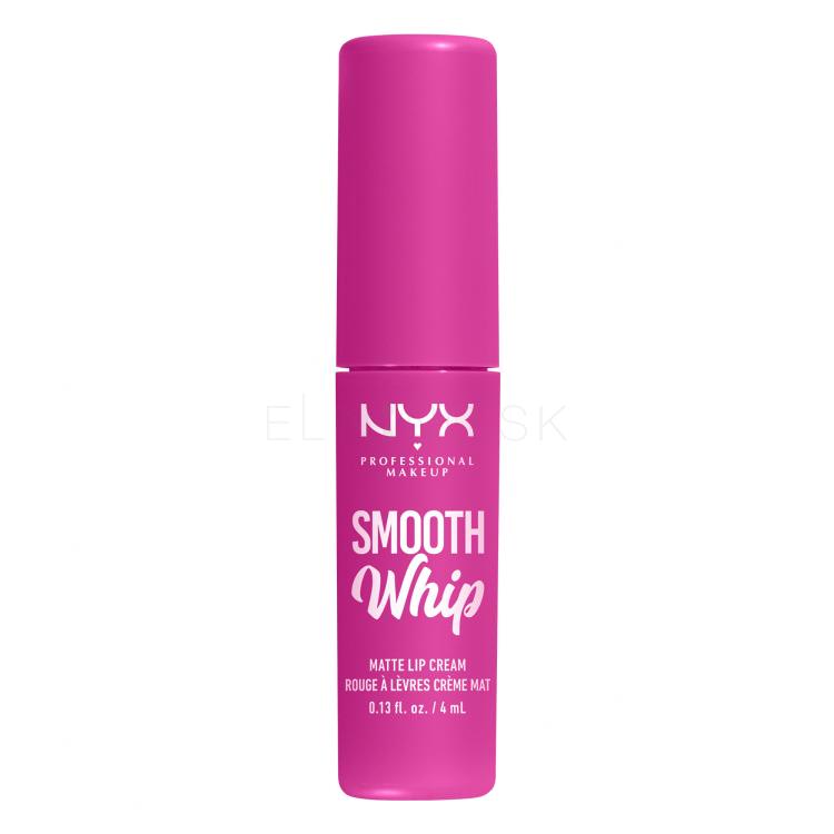NYX Professional Makeup Smooth Whip Matte Lip Cream Rúž pre ženy 4 ml Odtieň 20 Pom Pom