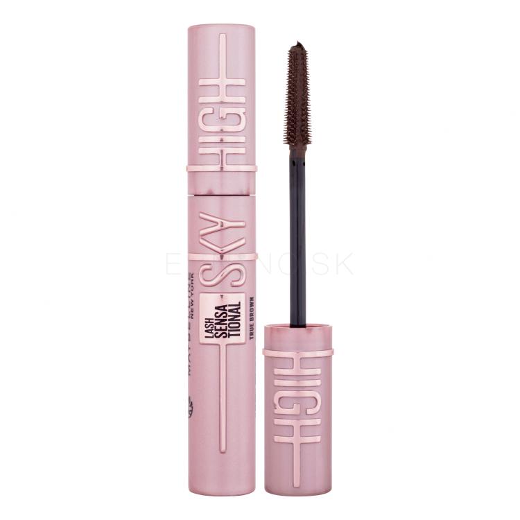 Maybelline Lash Sensational Sky High Špirála pre ženy 7,2 ml Odtieň True Brown