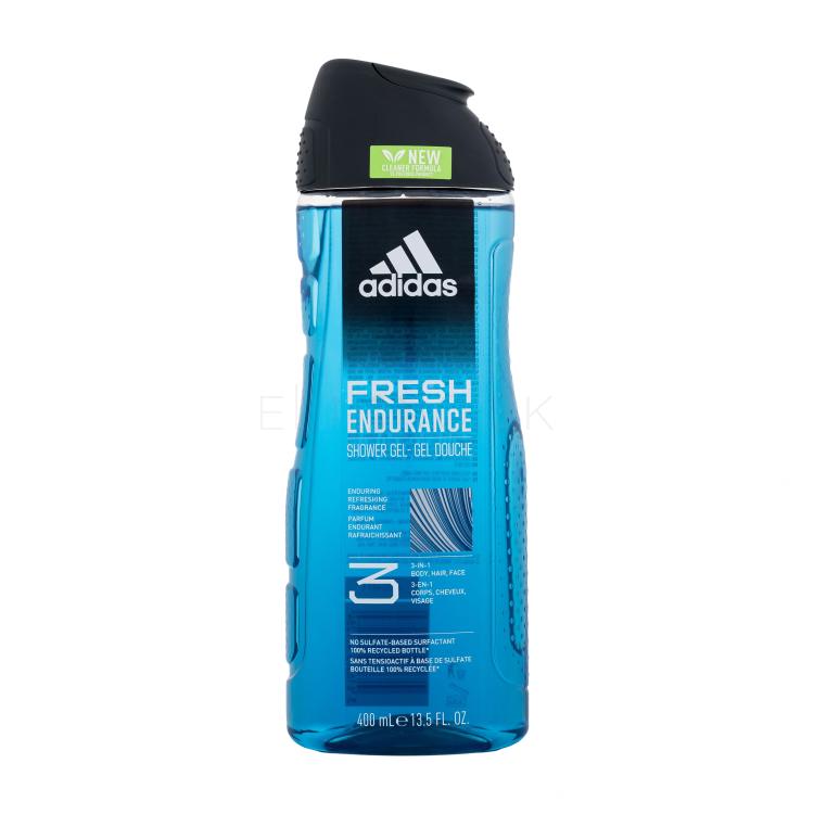 Adidas Fresh Endurance Shower Gel 3-In-1 New Cleaner Formula Sprchovací gél pre mužov 400 ml