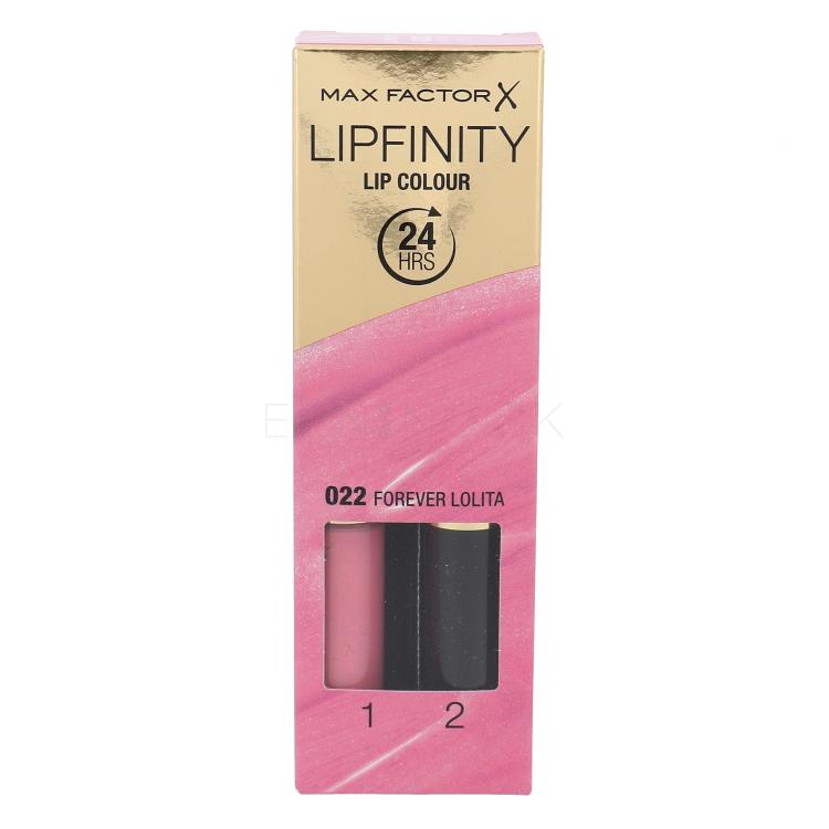 Max Factor Lipfinity Lip Colour Rúž pre ženy 4,2 g Odtieň 022 Forever Lolita