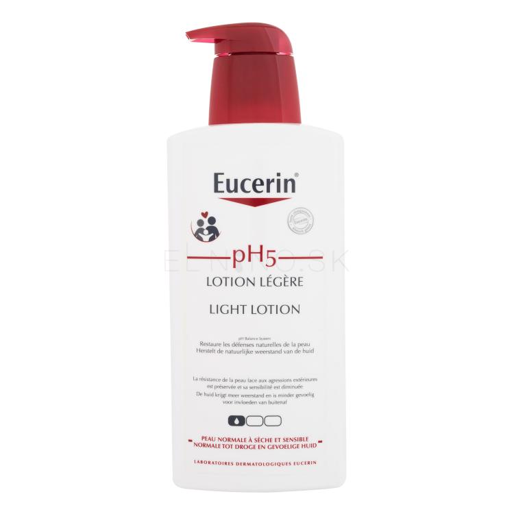 Eucerin pH5 Light Lotion Telové mlieko 400 ml