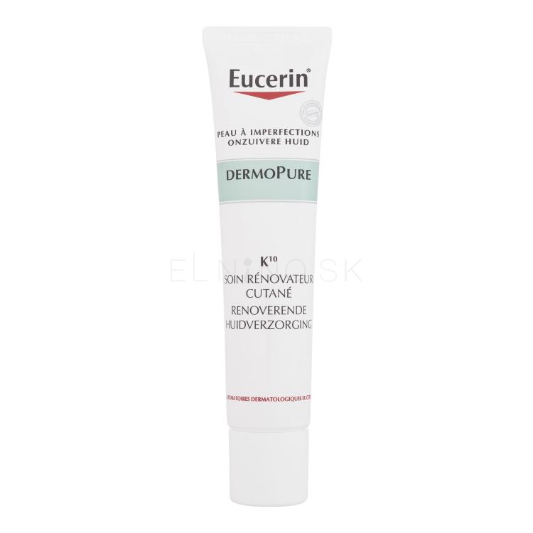 Eucerin DermoPure K10 Skin Renewal Treatment Peeling pre ženy 40 ml