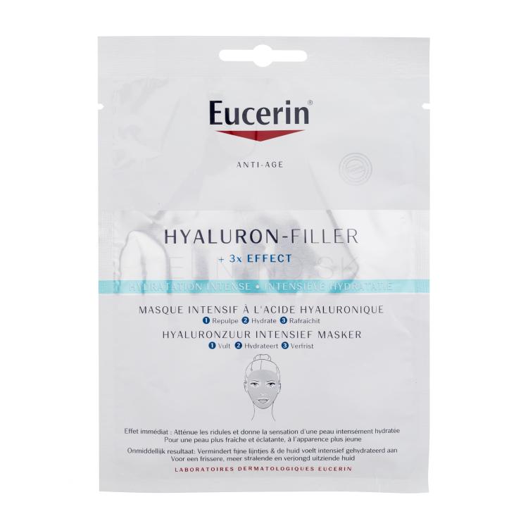 Eucerin Hyaluron-Filler + 3x Effect Hyaluron Intensive Mask Pleťová maska pre ženy 1 ks