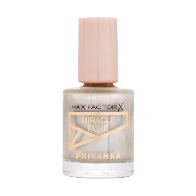 Max Factor Priyanka Miracle Pure Lak na nechty pre ženy 12 ml Odtieň 785 Sparkling Light