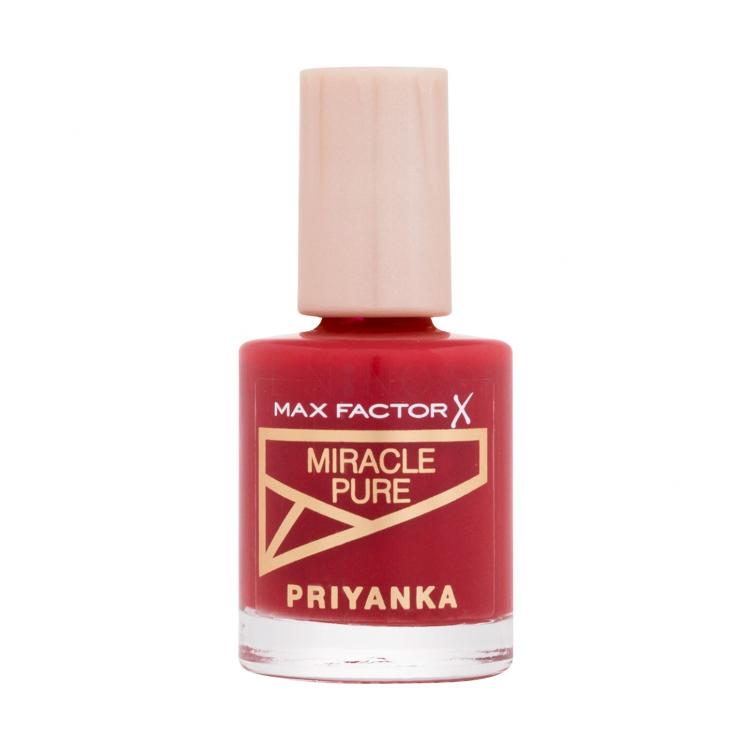 Max Factor Priyanka Miracle Pure Lak na nechty pre ženy 12 ml Odtieň 360 Daring Cherry