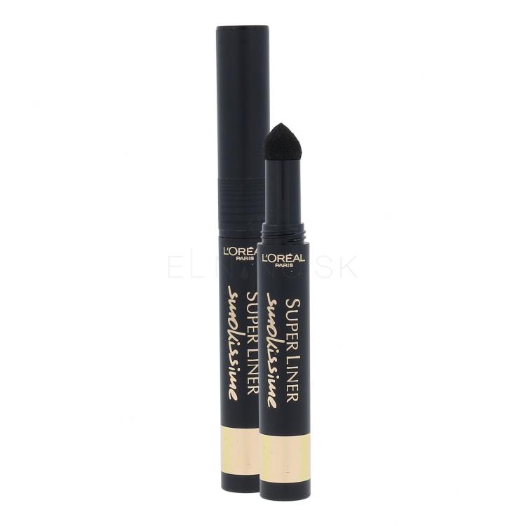 L&#039;Oréal Paris Super Liner Smokissime Očná linka pre ženy 1 g Odtieň 100 Black Smoke