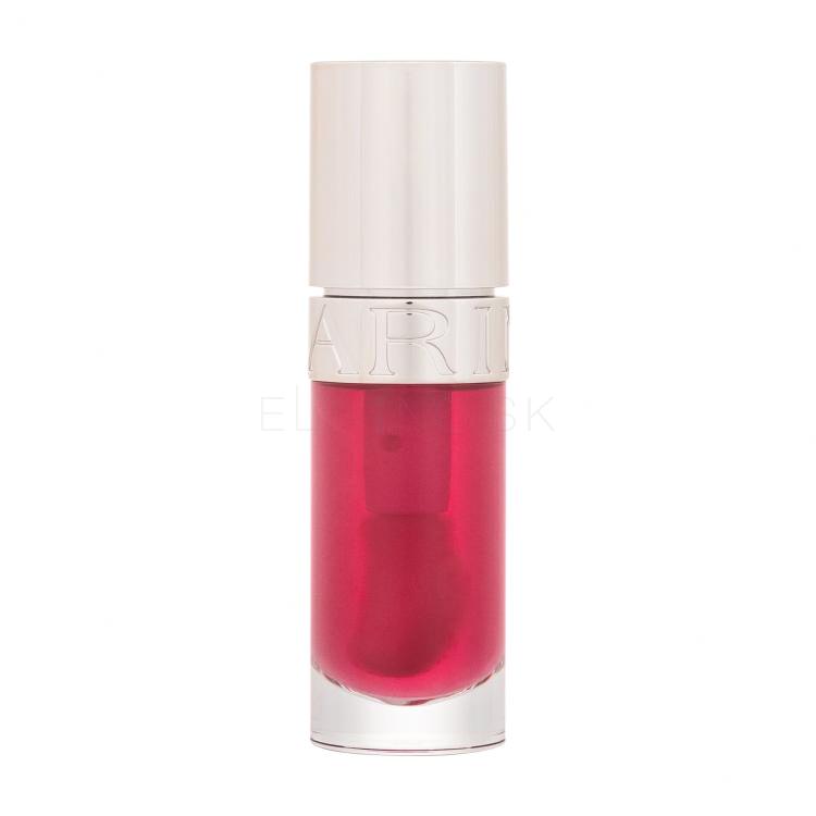 Clarins Lip Comfort Oil Lip Oil Olej na pery pre ženy 7 ml Odtieň 02 Raspberry