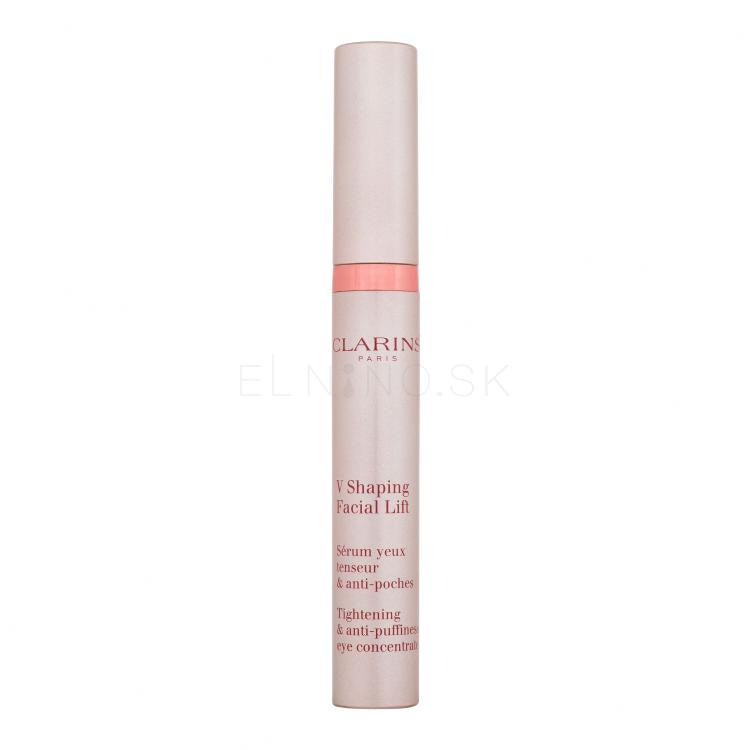 Clarins V Shaping Facial Lift Tightening &amp; Anti-Puffiness Eye Concentrate Očné sérum pre ženy 15 ml