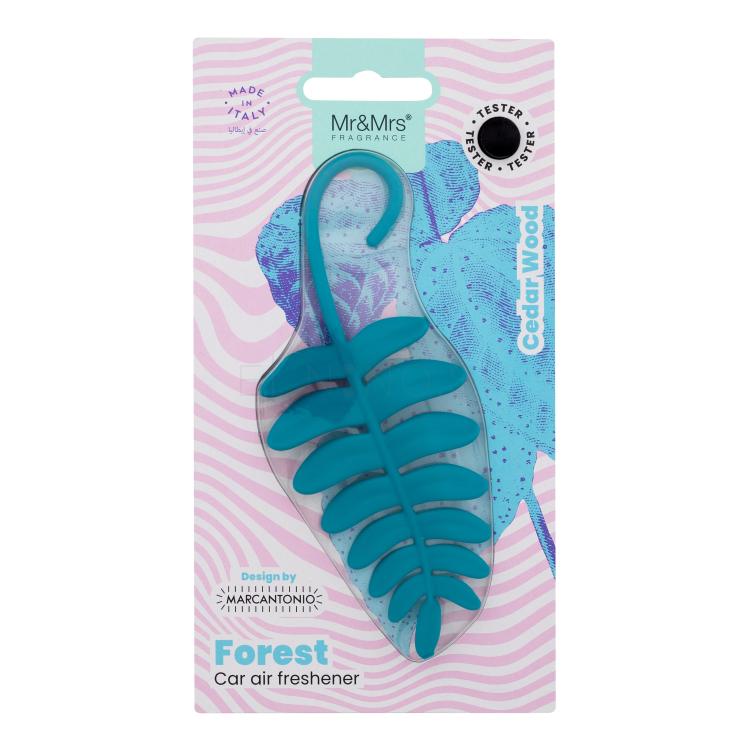 Mr&amp;Mrs Fragrance Forest Fern Tile Blue Vôňa do auta 1 ks