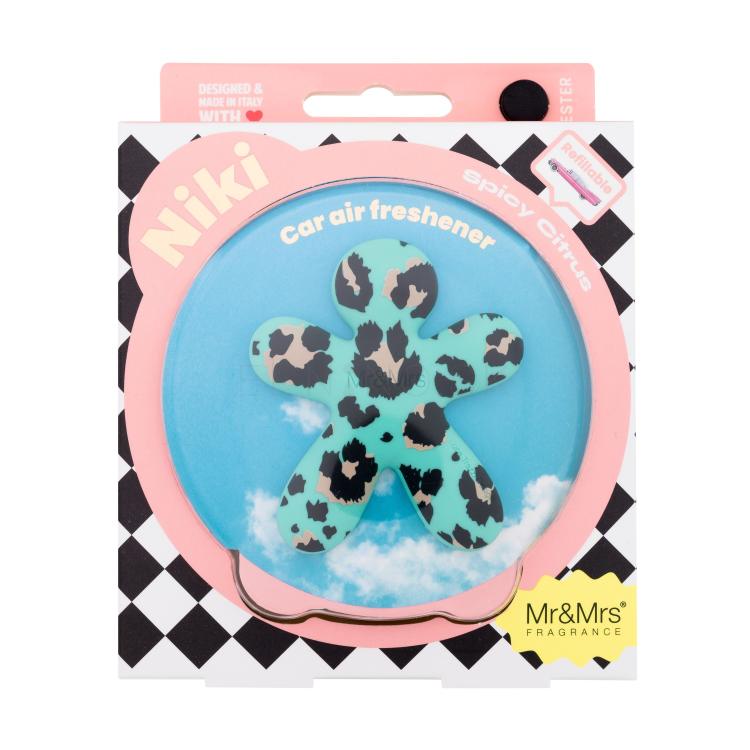 Mr&amp;Mrs Fragrance Niki Spicy Citrus Vôňa do auta 1 ks