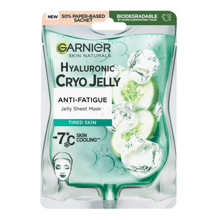 Garnier Skin Naturals Hyaluronic Cryo Jelly Sheet Mask Pleťová maska pre ženy 1 ks