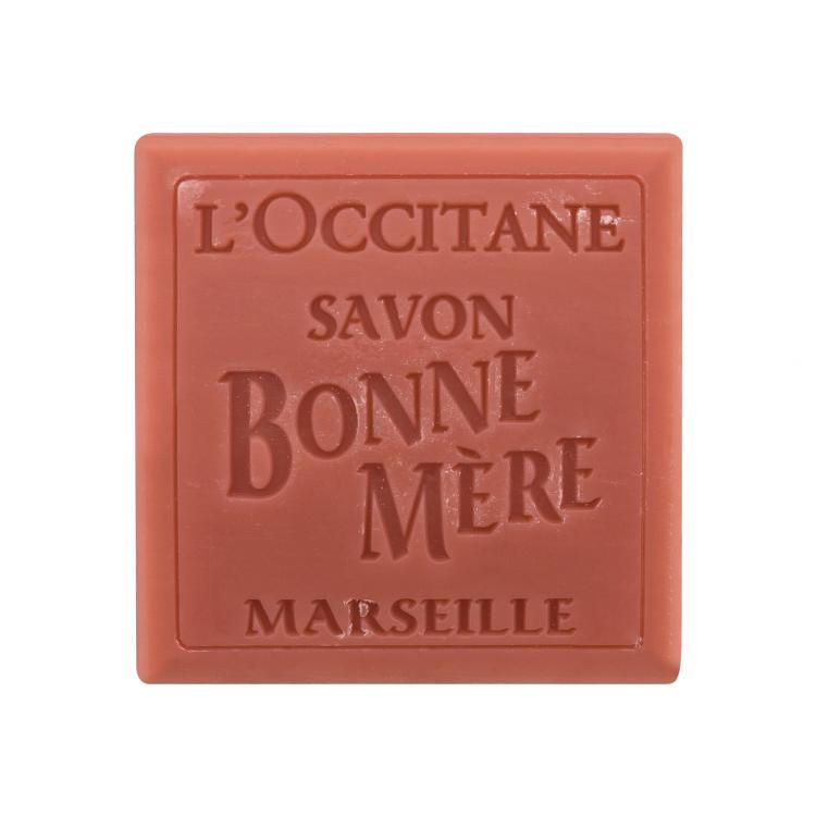 L&#039;Occitane Bonne Mère Soap Rhubarb &amp; Basil Tuhé mydlo pre ženy 100 g