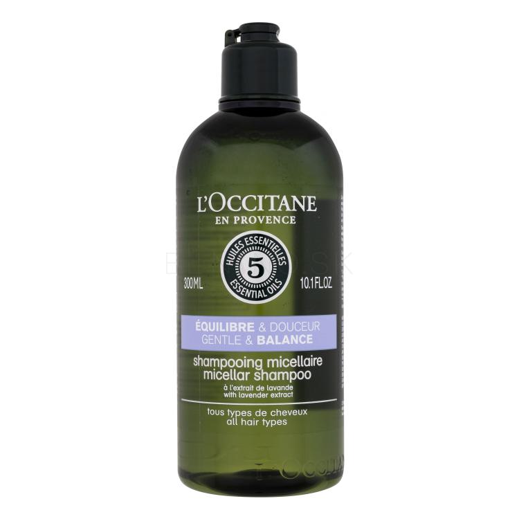 L&#039;Occitane Aromachology Gentle &amp; Balance Micellar Shampoo Šampón pre ženy 300 ml