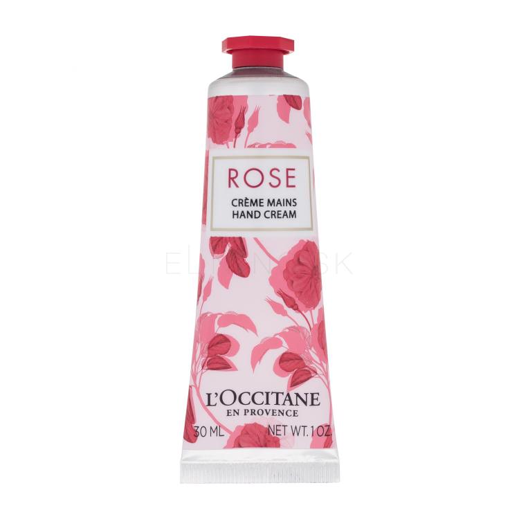 L&#039;Occitane Rose Hand Cream Krém na ruky pre ženy 30 ml
