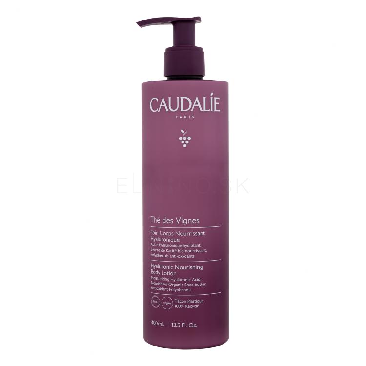 Caudalie Thé Des Vignes Hyaluronic Nourishing Body Lotion Telové mlieko pre ženy 400 ml