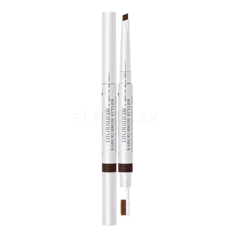 Christian Dior Diorshow Kabuki Brow Styler Ceruzka na obočie pre ženy 0,29 g Odtieň 032 Dark Brown